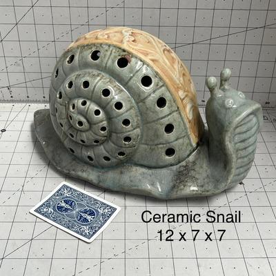 Ceramic Snail