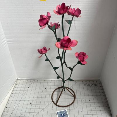 22 Inch Metal Flowers