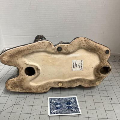 Ceramic Lamb Sculpture