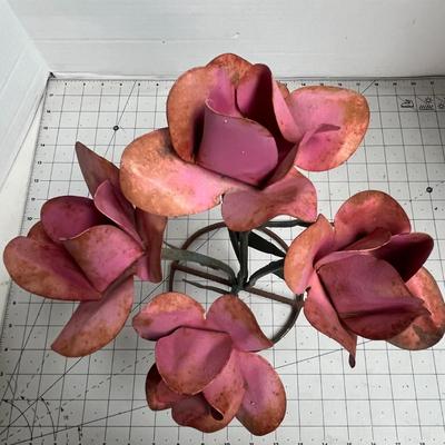 Metal Flower Decor Stand
