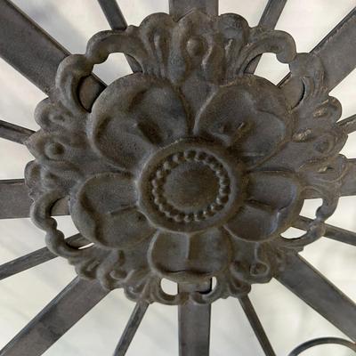 Metal Star Hanging Garden Xmas Mantle Decoration