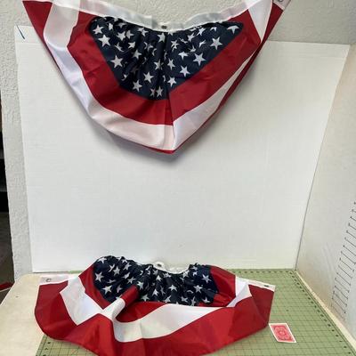 Americana Buntings And Flags