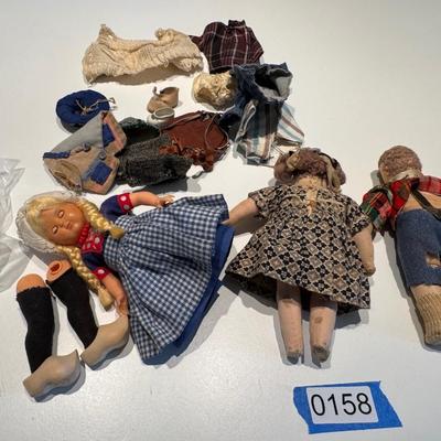 Vintage Dolls and clothes