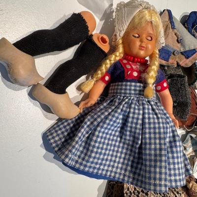 Vintage Dolls and clothes