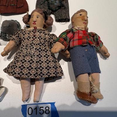 Vintage Dolls and clothes