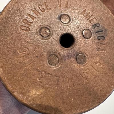 American Silk Mills Inc., Orange, VA; Vintage Spools
