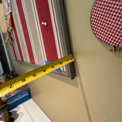 Handmade Push Pin Board w/ Matching Sewing Wall Decor