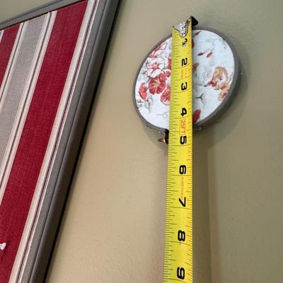 Handmade Push Pin Board w/ Matching Sewing Wall Decor