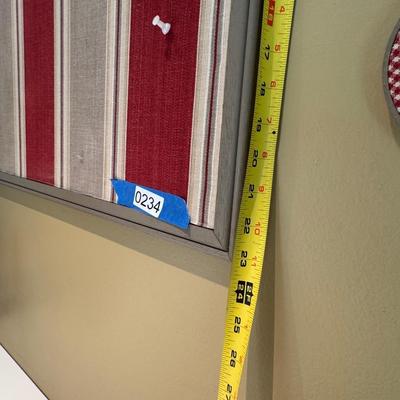 Handmade Push Pin Board w/ Matching Sewing Wall Decor
