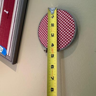 Handmade Push Pin Board w/ Matching Sewing Wall Decor