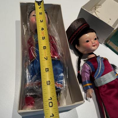 Chinese National Character Dolls