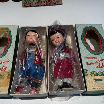 Chinese National Character Dolls