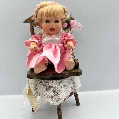 Musical Wind-Up Merry Go Round Doll