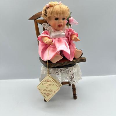 Musical Wind-Up Merry Go Round Doll