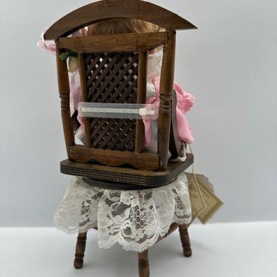 Musical Wind-Up Merry Go Round Doll