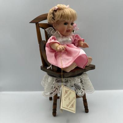 Musical Wind-Up Merry Go Round Doll