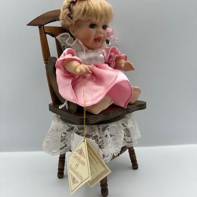 Musical Wind-Up Merry Go Round Doll