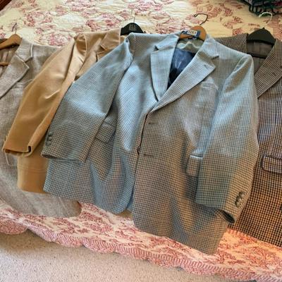 Wool Mens Blazers Lot Avoca Pendleton +++