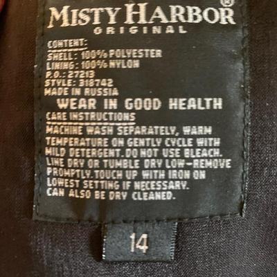 Misty Harbor Ladies Hooded Trench Coat Made In Russia