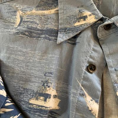 Men’s Size Large Hawaiian Shirts Kahala Pendleton OP Royal Creations +++