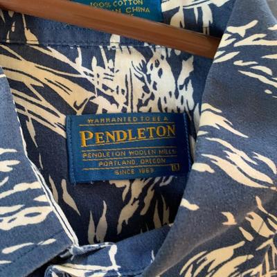 Men’s Size Large Hawaiian Shirts Kahala Pendleton OP Royal Creations +++