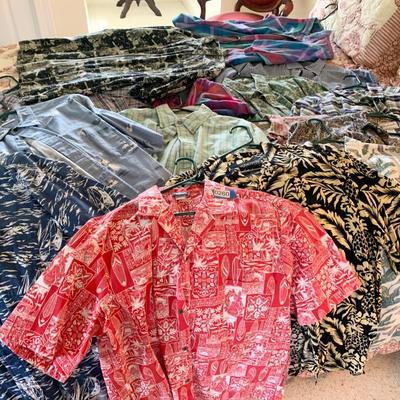 Men’s Size Large Hawaiian Shirts Kahala Pendleton OP Royal Creations +++