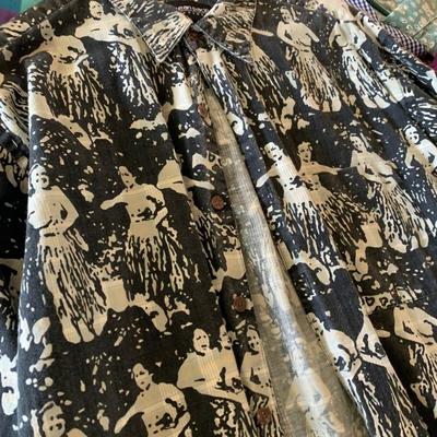 Men’s Size Large Hawaiian Shirts Kahala Pendleton OP Royal Creations +++