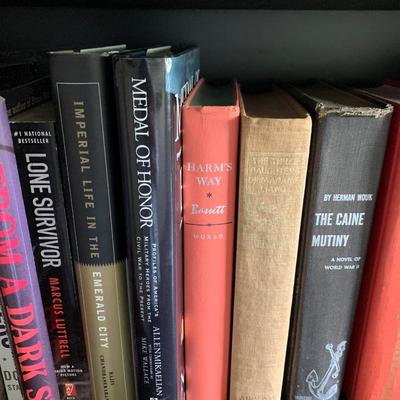 Large Book Lot - Mostly Hardback NonFiction History Politics +++