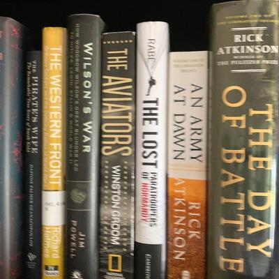 Large Book Lot - Mostly Hardback NonFiction History Politics +++