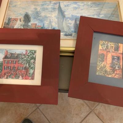 Mixed Art Lot - Framed / Matted ( READ DESCRIPTION)