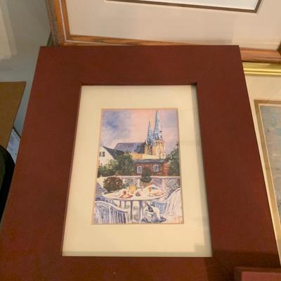 Mixed Art Lot - Framed / Matted ( READ DESCRIPTION)