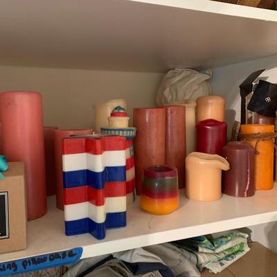 Huge Candles Lot