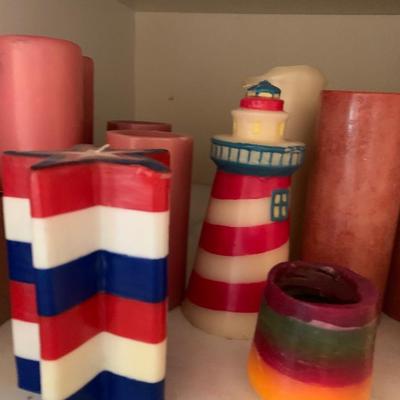 Huge Candles Lot
