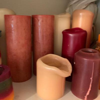 Huge Candles Lot