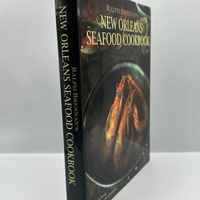 SIGNED Ralph Brennan's New Orleans Seafood Cookbook Hardcover