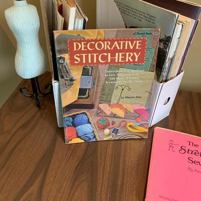MCM Sewing Table W/ Supplies