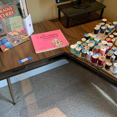 MCM Sewing Table W/ Supplies