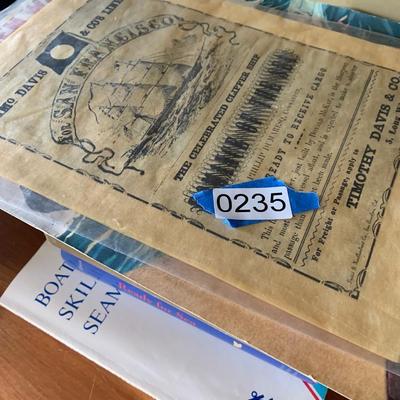 Nautical Books & Ephemera