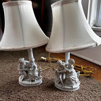 Pair of table lamps