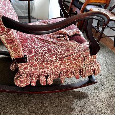 Upholstered Rocking Chair