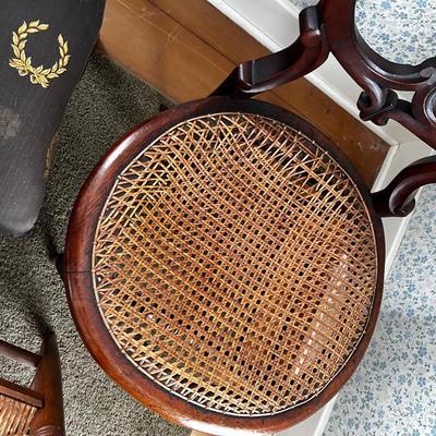 3 Assorted side chairs