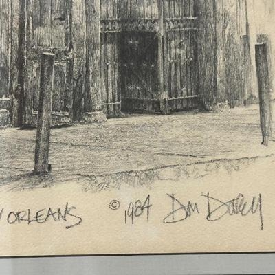 Don Davey “Preservation Hall” Framed, 1984