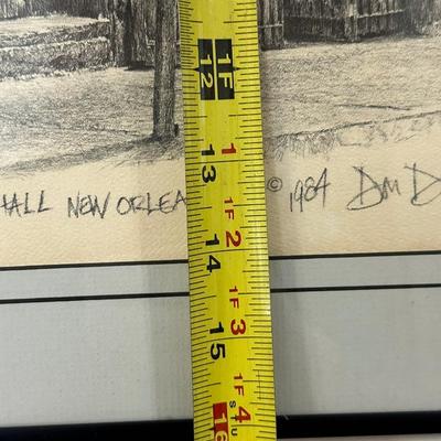 Don Davey “Preservation Hall” Framed, 1984