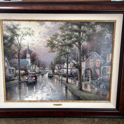 Thomas Kinkade Painting