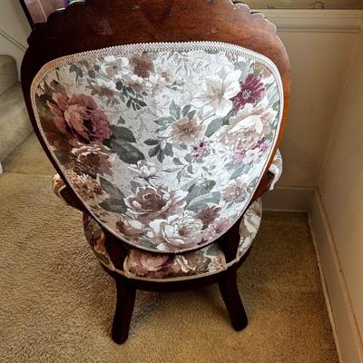 Upholstered armchair