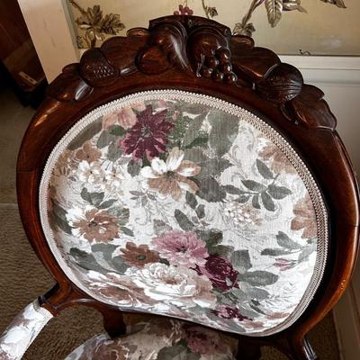 Upholstered armchair
