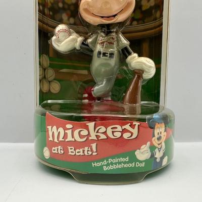 Disney Mickey Mouse “At Bat” St. Louis Cardinals MLB Bobblehead