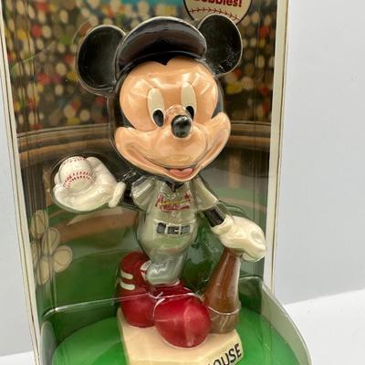 Disney Mickey Mouse “At Bat” St. Louis Cardinals MLB Bobblehead