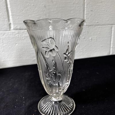 Vintage glass vase