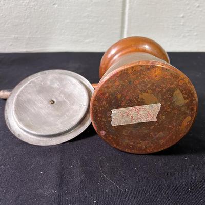 Copper long-handled pot